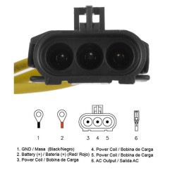 Regulator napięcia polaris sportsman 300 400 hawkeye 300 4011182