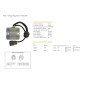 DZE REGULATOR NAPIĘCIA YAMAHA YFM 300 GRIZZLY '12-'13; KYMCO MXU 450 '10-'12 (1SC-H1960-00-00, 1SC-H1960-01-00)