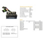DZE REGULATOR NAPIĘCIA CAN-AM DS 650 '00-'02; SEA DOO 3D/GSX/GTX/RX/XP/LRV '98-'04 (OEM 278001554) (35A)