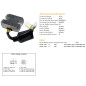DZE REGULATOR NAPIĘCIA HONDA VFR 800 FI '00-'01 (35A) (3160-MBG-D01) (ESR691) DZE REGULATOR NAPIĘCIA HONDA VFR 800 FI '00-'01 (35A) (3160-MBG-D01) (ESR691)