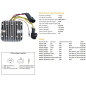 DZE REGULATOR NAPIĘCIA POLARIS SPORTSMAN 500/800 '10-'14; RANGER 500/800 '10-'13; RZR 800 '10 (35A) (OEM 4012448)