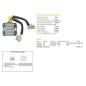 DZE REGULATOR NAPIĘCIA KAWASAKI KZ 1300A/B '79-'81 (21066-1007) (SH530-12) (ESR470)