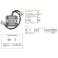 DZE REGULATOR NAPIĘCIA HONDA NTV 650 '88-'91 12V 35A (SH538C-12) (31600-MN8-008) (31600-MN8-028) (ESR252)
