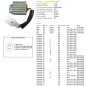 DZE REGULATOR NAPIĘCIA KTM EXC 125/200/250/300/400/525/530 '98-'13; XC-W 250/450/525 '07-'08