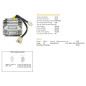 DZE REGULATOR NAPIĘCIA HONDA NX 650 DOMINATOR '92-'94 (OEM 31600-MY2-621) (25A)