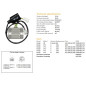 DZE REGULATOR NAPIĘCIA HONDA CB 900F HORNET '04-'07; VTX 1300S/R/C '05-'09 (31600-MEA-741)(35A)(ESR437)