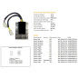 DZE REGULATOR NAPIĘCIA KYMCO XCTING 250/500 '06-'11; DINK 200 '06-'13; PEOPLE 125/200/250 '07-'14 (ESR921)