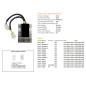 DZE REGULATOR NAPIĘCIA KYMCO XCTING 250/500 '06-'11; DINK 200 '06-'13; PEOPLE 125/200/250 '07-'14 (ESR921)