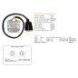 DZE REGULATOR NAPIĘCIA HONDA VT 750C SHADOW '10-'18 (31600-MFE-641) (50A) (MOSFET)