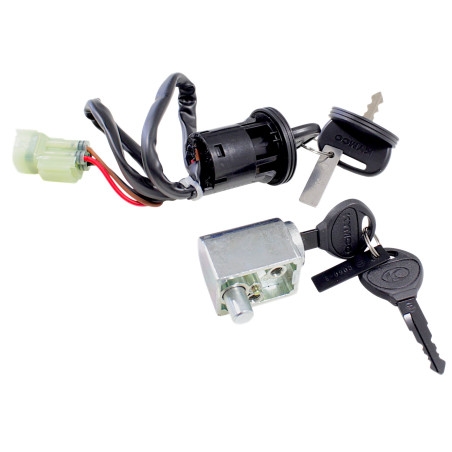 ZESTAW STACYJKA + BLOKADA KYMCO MXU 250/300/500/500IRS/500IRS DX - MAXXER 250/300 (A.H.C.)