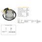 DZE REGULATOR NAPIĘCIA HONDA NX 650 DOMINATOR '95-'99; '02 (31600-MAN-621) (35A)