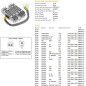 DZE REGULATOR NAPIĘCIA DUCATI 600/620/748/750/796/800/900/916/944/992/996/1000/1100 '98-'12 - ZASTĘPUJE 2354-01