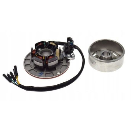 STATOR Z KOŁEM MAGNESOWYM PITBIKE YX160  POWER FORCE