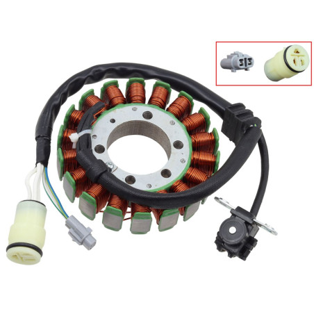 BRONCO UZWOJENIE ALTERNATORA STATOR YAMAHA YFM 700 R RAPTOR '06-'20 (OEM: 1S3-81410-00)