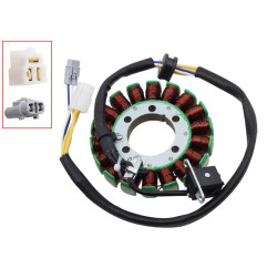 BRONCO UZWOJENIE ALTERNATORA STATOR SUZUKI LT-R 450 / Z '06-'09 (OEM: 32101-45G10; 32101-45G00; 32101-45G11)
