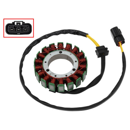 BRONCO UZWOJENIE ALTERNATORA STATOR CF MOTO CFORCE 800 X8 '13-'15, UFORCE 800 '13-'15 (OEM: 0800-032000) (AC-01499)