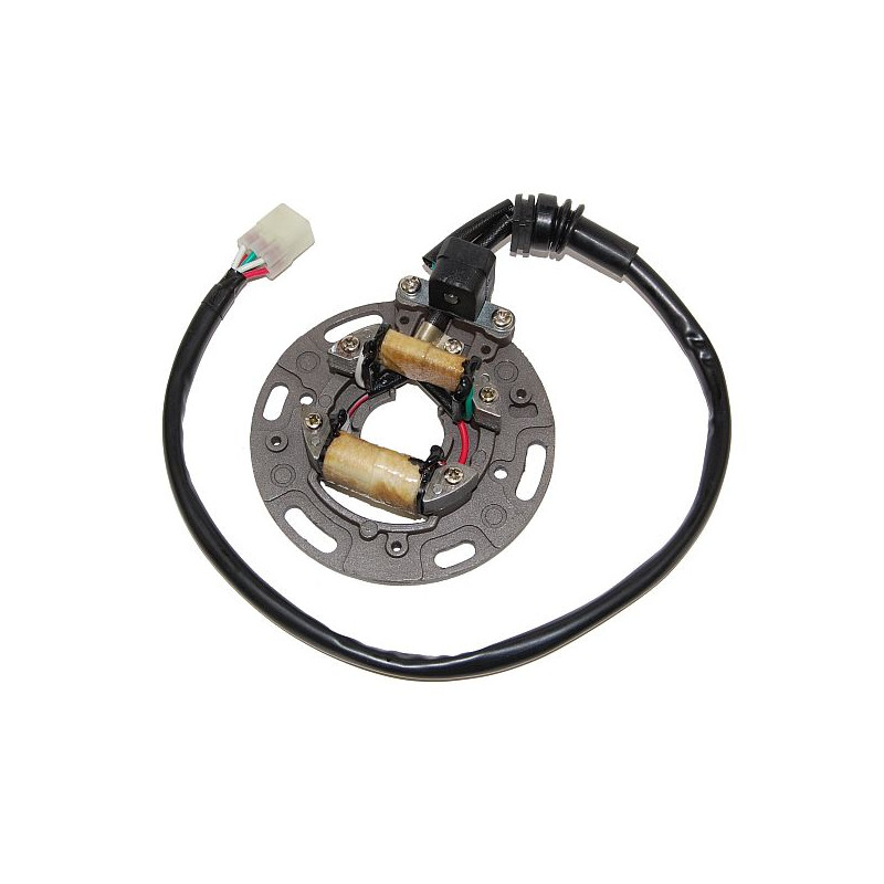 ELECTROSPORT UZWOJENIE ALTERNATORA (STATOR) KAWASAKI KX 125 '95-'97 (Z PŁYTĄ I KABLAMI)