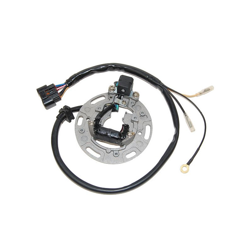 ELECTROSPORT UZWOJENIE ALTERNATORA (STATOR) KAWASAKI KX 85/100 '01-'05 (Z PŁYTĄ I KABALMI) ELECTROSPORT UZWOJENIE ALTERNATORA (STATOR) KAWASAKI KX 85/100 '01-'05 (Z PŁYTĄ I KABALMI)