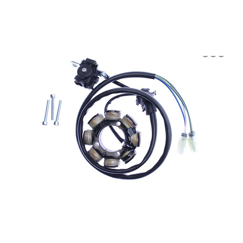 ELECTREX UZWOJENIE ALTERNATORA (STATOR) HONDA CRF 250 '04-'09, CRF 450 '02-'09 (KOMPLETY Z WTYCZKĄ) ELECTREX UZWOJENIE ALTERNATORA (STATOR) HONDA CRF 250 '04-'09, CRF 450 '02-'09 (KOMPLETY Z WTYCZKĄ)