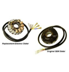 ELECTREX UZWOJENIE ALTERNATORA (STATOR) ZE ŚWIATŁAMI HUSABERG 98-03, KTM (STARE MODELE)