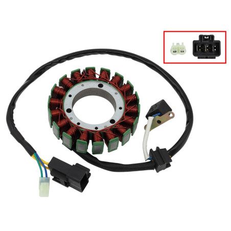 BRONCO UZWOJENIE ALTERNATORA STATOR CF MOTO CFORCE 500 '07-'16, CFORCE 600 '10-'14, UFORCE 500 '08-'10