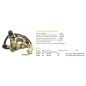 DZE UZWOJENIE ALTERNATORA (STATOR) YAMAHA YFZ 350 BANSHEE '95-'06 (3GG-85510-01-00; 3GG-85510-00-00) (ESG870)