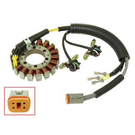 SPI SNOW UZWOJENIE ALTERNATORA STATOR SKI-DOO MXZ 600 '10-'20, MXZ 600 / 800 '08-'09, SUMMIT 600 '10-'20