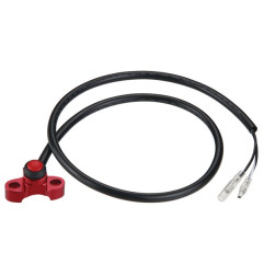 ACCEL WYŁĄCZNIK ZAPŁONU UNIWERSALNY ALUMINIOWY KOLOR CZERWONY (KS-01RD)