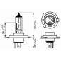 ŻARÓWKA POWER FORCE H4 / HS1 12V 35/35W  ZAT000019A
