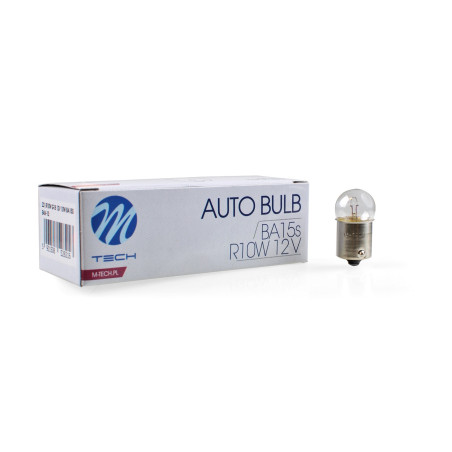 ŻARÓWKA M-TECH R10W G18 12V 10W BA15S