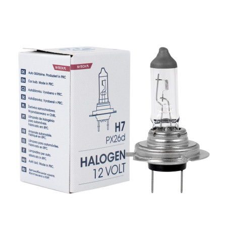ŻARÓWKA HALOGENOWA M-TECH H7 12V 55W PX26D