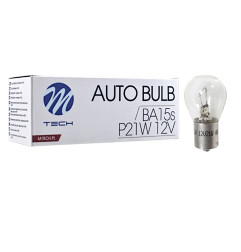 ŻARÓWKA M-TECH P21W 1156 S25 12V 21W BA15S