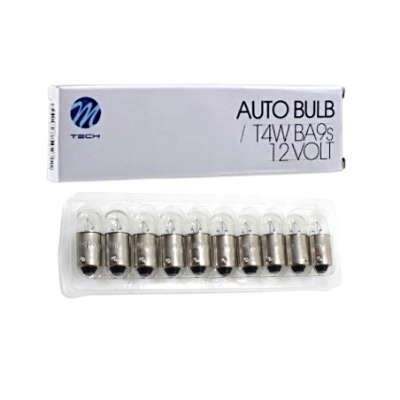 ŻARÓWKA M-TECH T4W 12V 4W BA9S