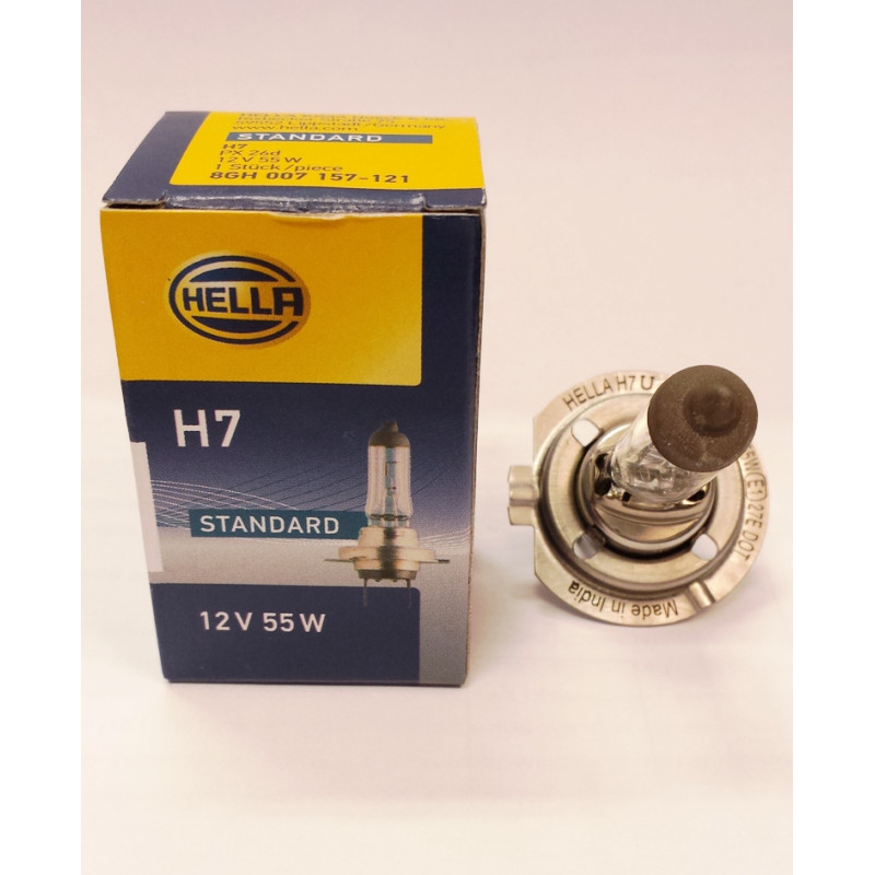 HELLA ŻARÓWKA 12V H7 55W STANDARD HELLA ŻARÓWKA 12V H7 55W STANDARD