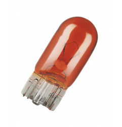 OSRAM ŻARÓWKA 12V 5W WY5W W2,1x9,5d (POMARAŃCZOWA - KIERUNKOWSKAZ) 10 SZTUK (KARTONIK)