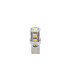 ŻARÓWKA BIAŁA 2X DIODA LED L018 W5W 9XSMD2835 M-TECH