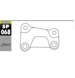 GALFER ADAPTER TARCZY HAMULCOWEJ 320MM HARLEY DAVIDSON LEWA STRONA (HD LEFT SIDE)