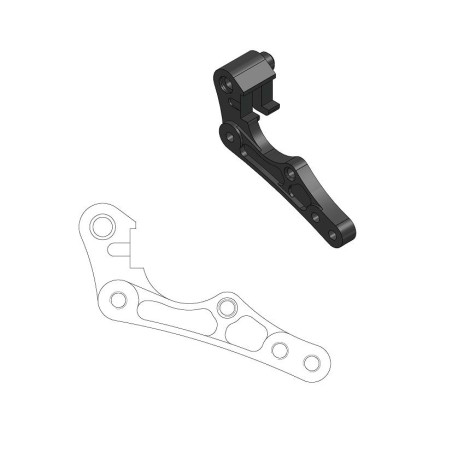 MOTO-MASTER ADAPTER DO TARCZY HAMULCOWEJ FLAME 270MM PRZÓD KTM 125/530 '09-'17, HUSQVARNA 125/350 '14-'17