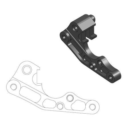 MOTO-MASTER PROMOCJA ADAPTER DO TARCZY HAMULCOWEJ FLAME 270MM PRZÓD BETA 250/300/350/390/400/430/450/480/498/500 BETA