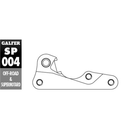 GALFER ADAPTER TARCZY HAMULCOWEJ 270MM YAMAHA WR/YZ 125 `01-07 YZF 250/426/450 '01-07 WRF 250/426/450 00-15