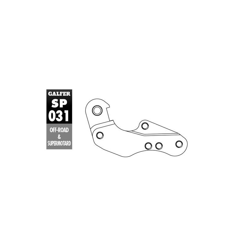 GALFER ADAPTER TARCZY HAMULCOWEJ 260MM YAMAHA WR/YZ 125 `01-07 YZF 250/426/450 '01-07 WRF 250/426/450 00-15 GALFER ADAPTER TARCZY HAMULCOWEJ 260MM YAMAHA WR/YZ 125 `01-07 YZF 250/426/450 '01-07 WRF 250/426/450 00-15