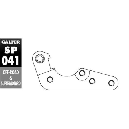 GALFER ADAPTER TARCZY HAMULCOWEJ 270MM KTM OD '09