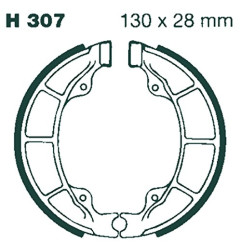 szczeki hamulcowe Honda H307