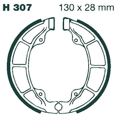szczeki hamulcowe Honda H307