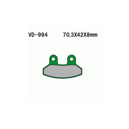 KLOCKI HAMULCOWE SYM VD-994 (FA306)