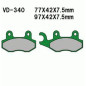 KLOCKI HAMULCOWE KYMCO VIT/AGILITY50 PRZ. 45105-KKD6-305 KLOCKI HAMULCOWE KYMCO VIT/AGILITY50 PRZ. 45105-KKD6-305