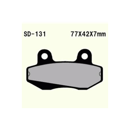 KLOCKI HAMULCOWE VESRAH SEMI-METALLIC  VD-131 (FA86)