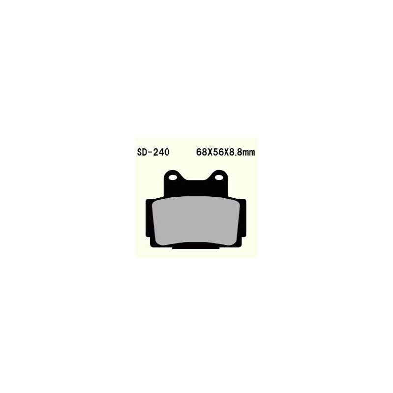 KLOCKI HAMULCOWE VESRAH SEMI-METALLIC  VD-240