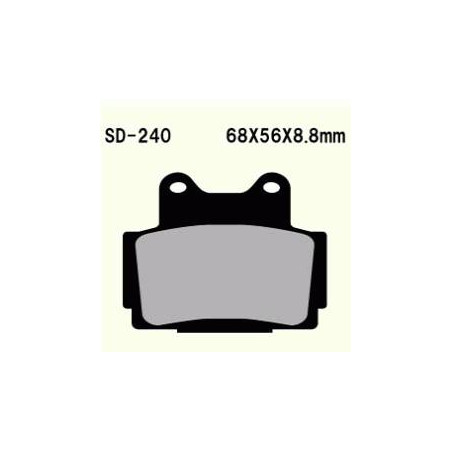 KLOCKI HAMULCOWE VESRAH SEMI-METALLIC  VD-240