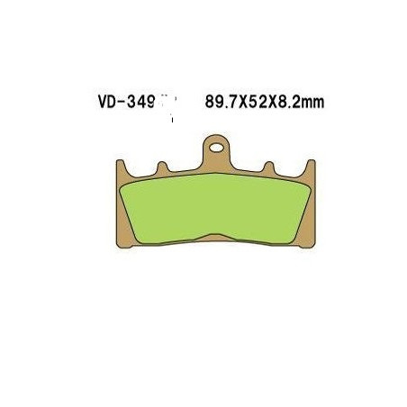 VESRAH KLOCKI HAMULCOWE KH188 (MADE IN JAPAN)